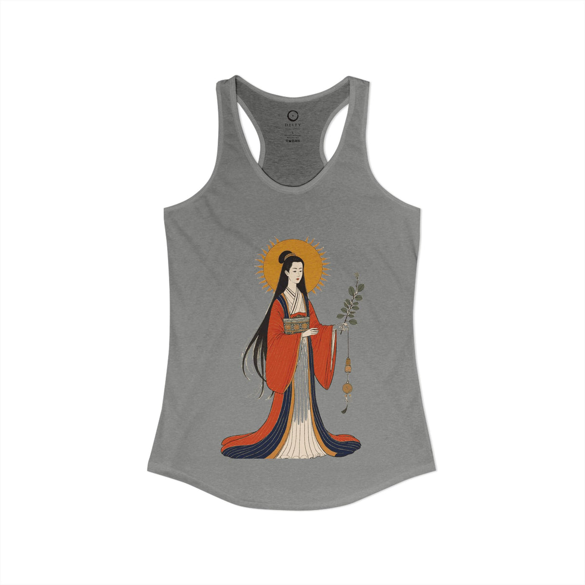 Amaterasu: She Who Shines in Heaven — Women's Racerback Tank