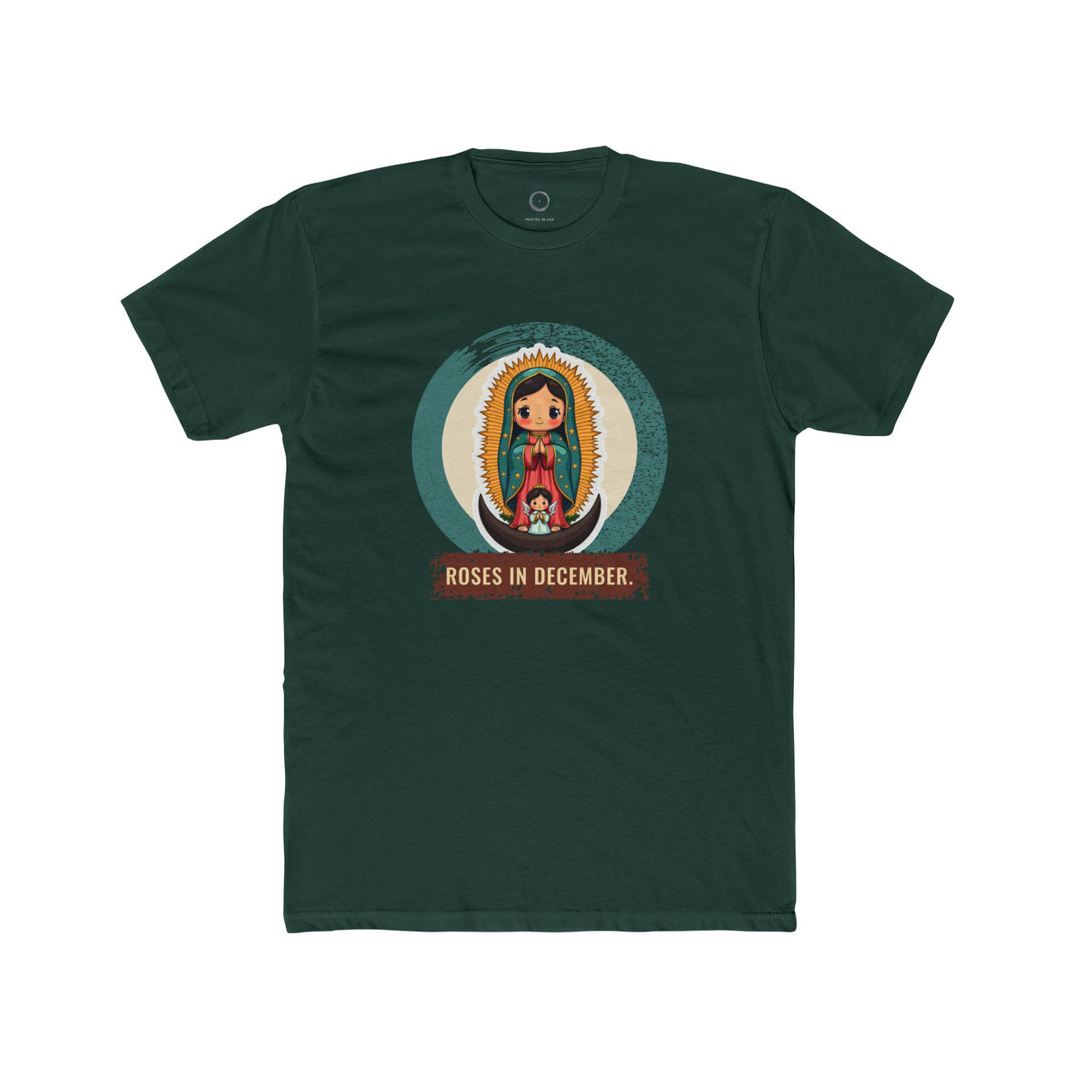 Our Lady of Guadalupe · “Roses in December.” — Unisex T-Shirt