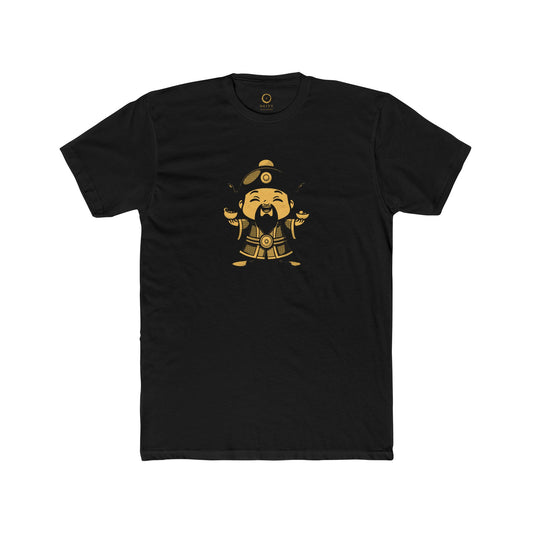 Caishen: Inviting Wealth and Treasure — One-Ink T-Shirt