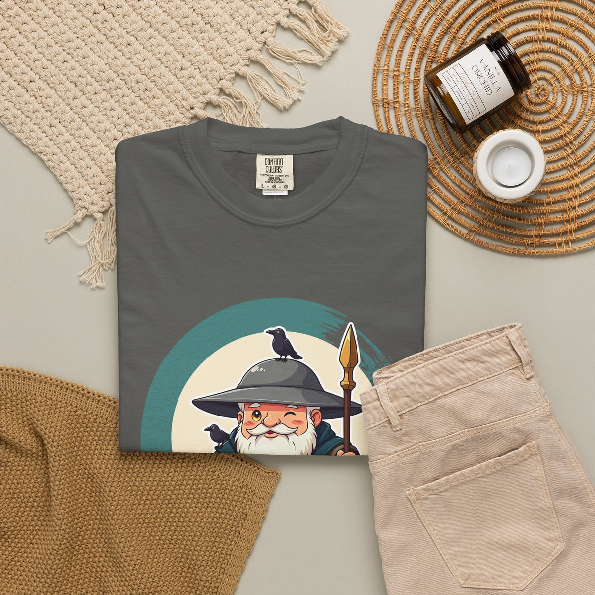 Odin: Gave an Eye for Wisdom — Garment-Dyed T-Shirt