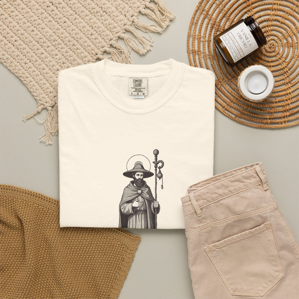 St James the Greater · “Are we there yet?” — Garment-Dyed One-Ink Tee