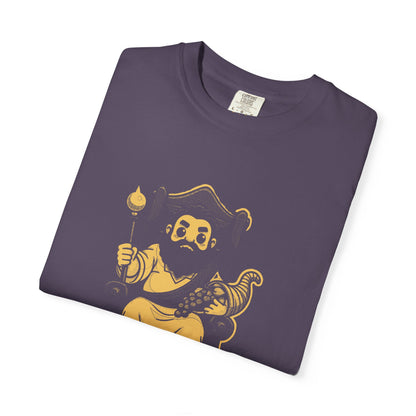 Hades · “Stern, not wicked.” — Garment-Dyed One-Ink Tee