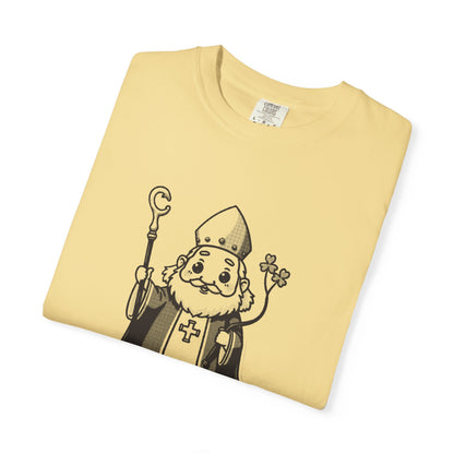 St Patrick · “He came back anyway.” — Garment-Dyed One-Ink Tee
