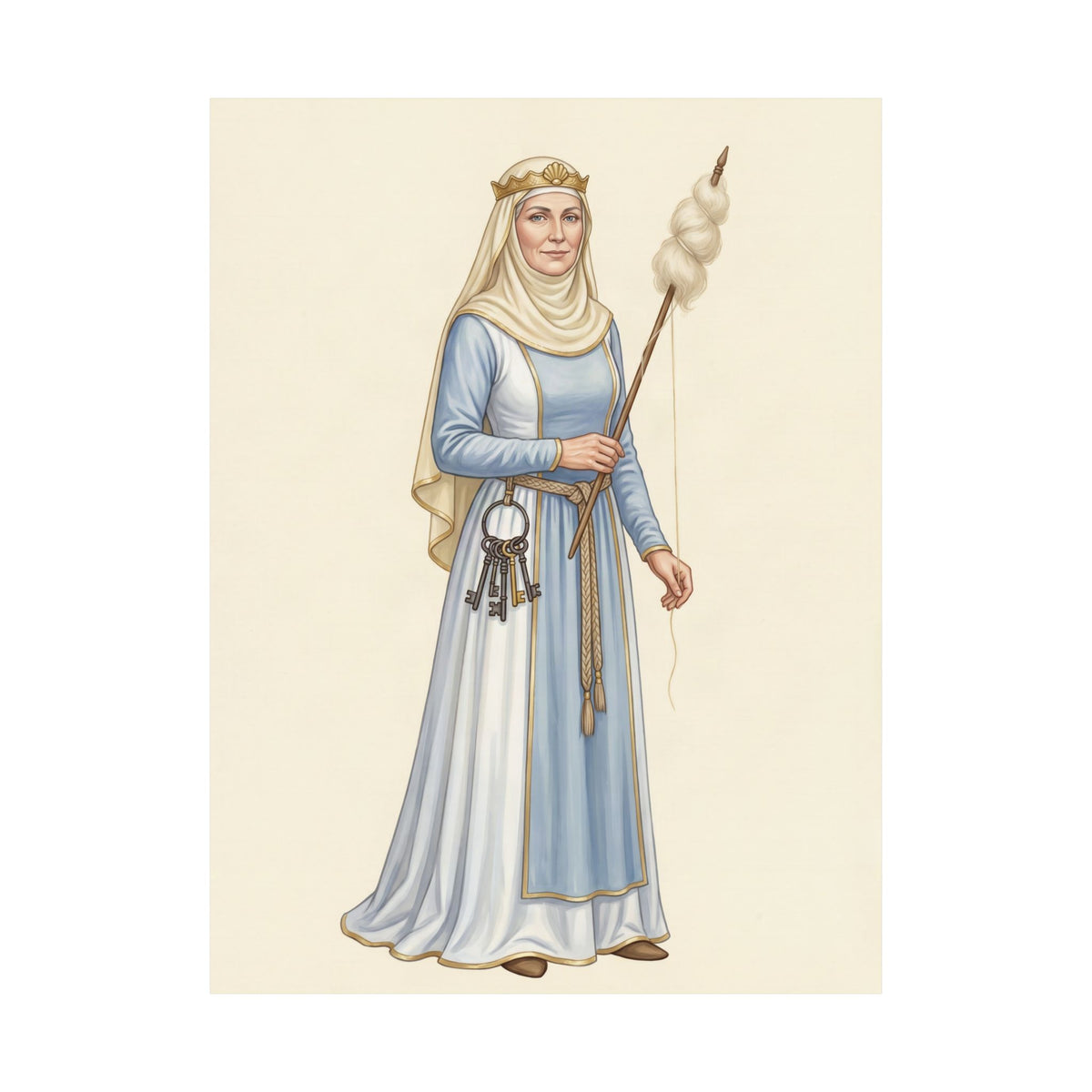 Frigg: Spinner of the Clouds — Art Print