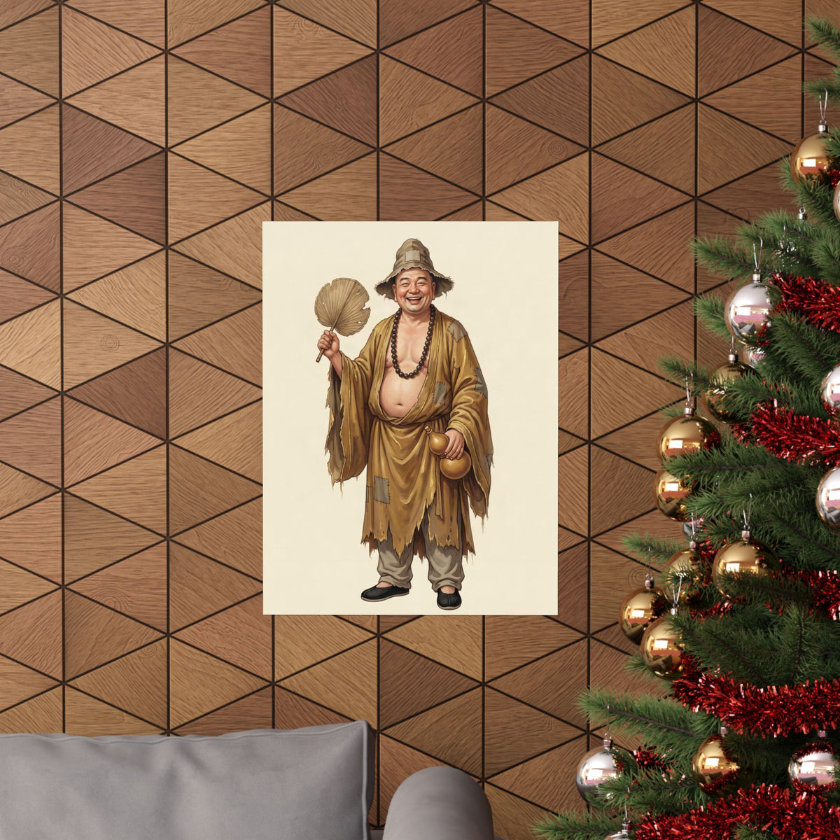 Ji Gong: Logs from the Well — Art Print