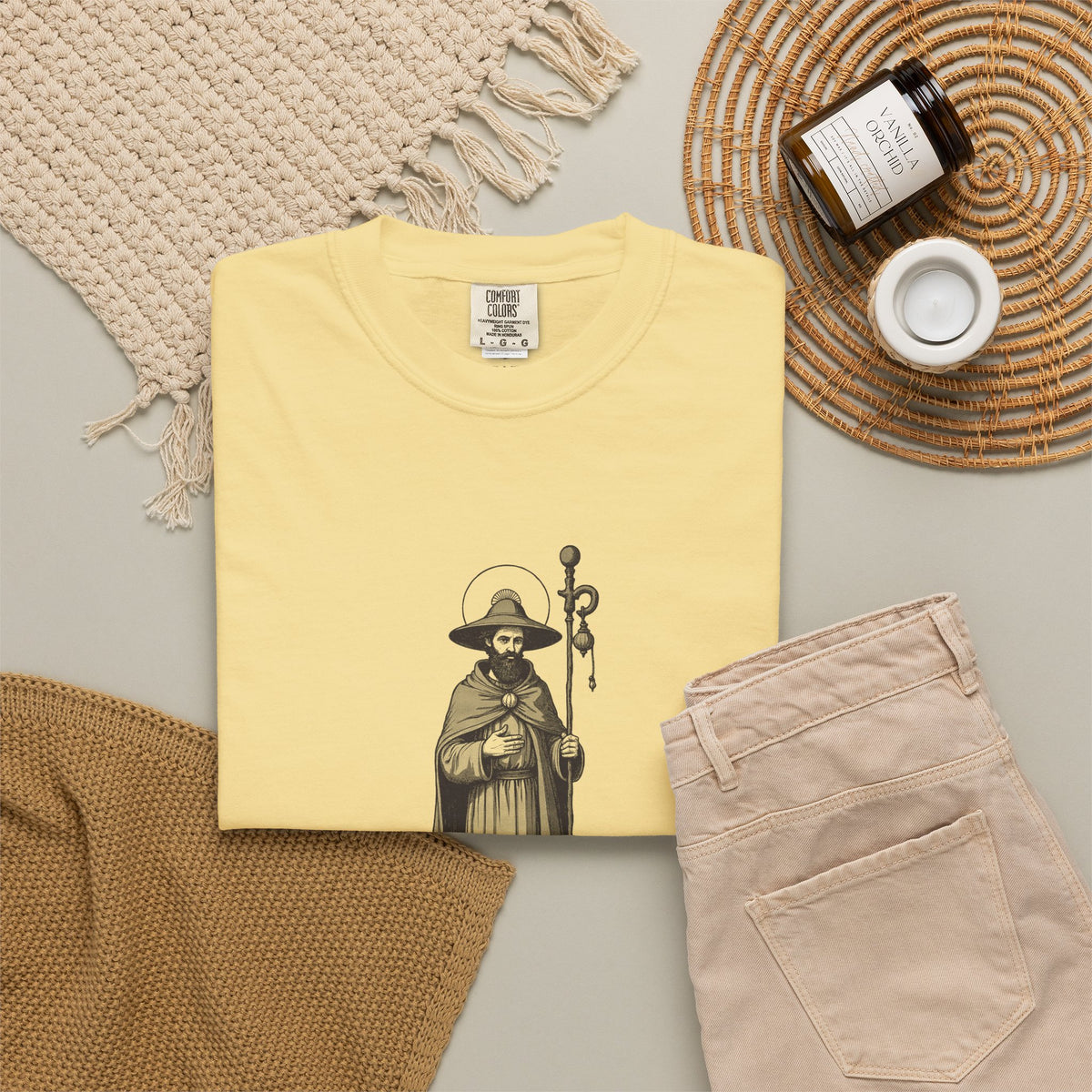 St James the Greater · “Are we there yet?” — Garment-Dyed One-Ink Tee