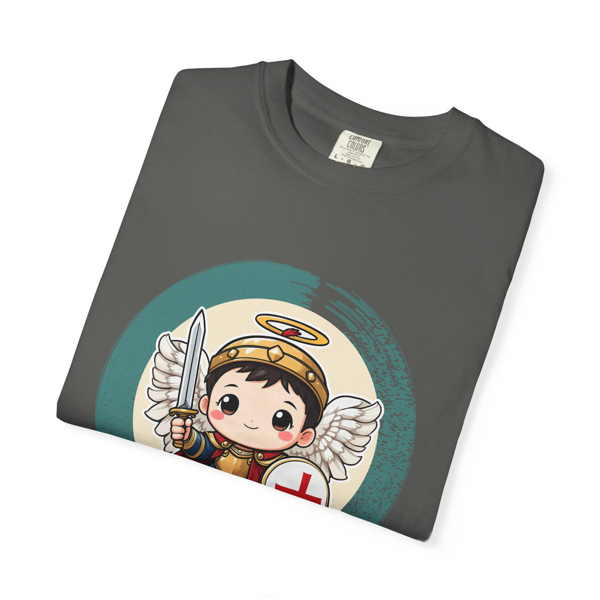 St Michael the Archangel · “Who is like God?” — Garment-Dyed T-Shirt