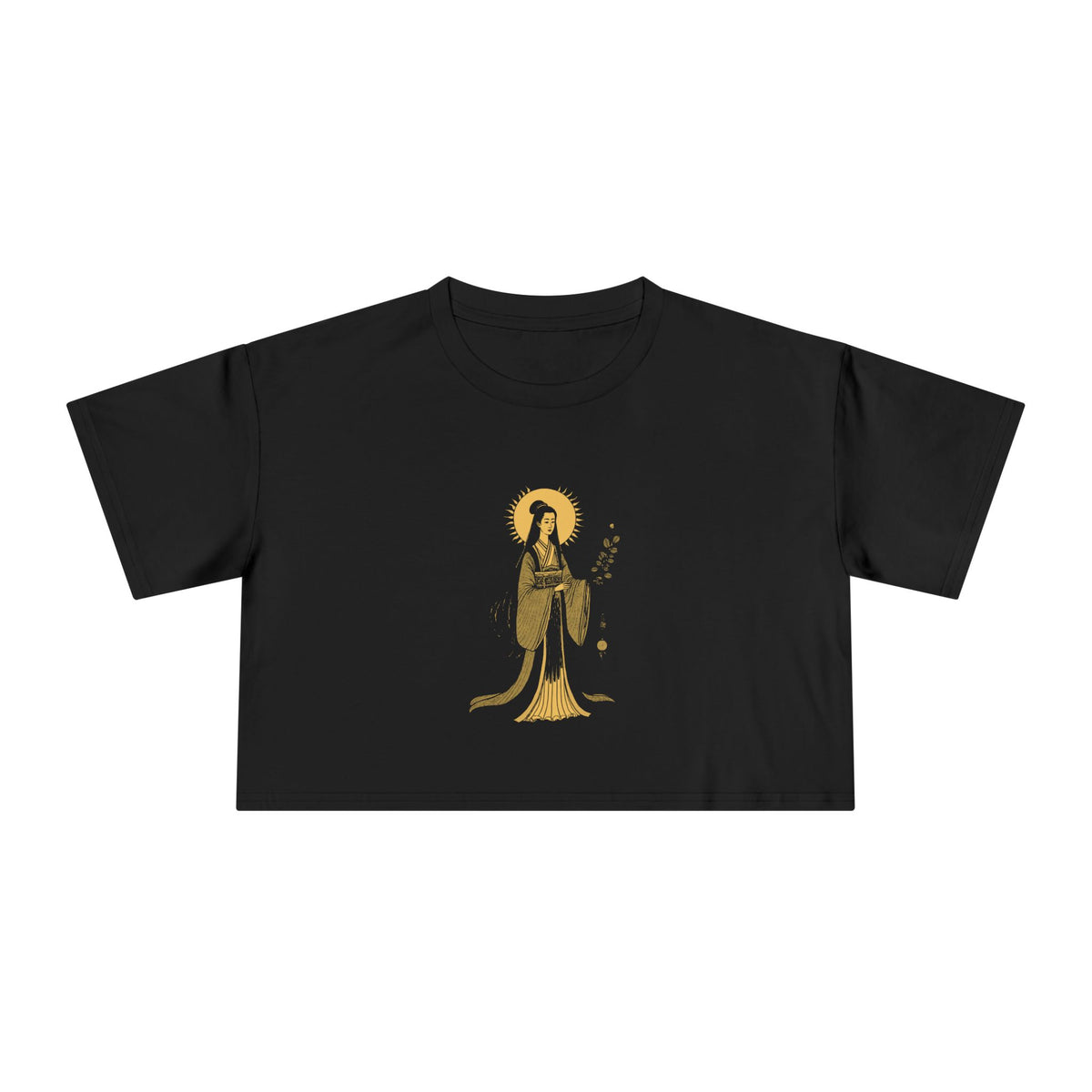Amaterasu: She Who Shines in Heaven — Women's Crop Tee