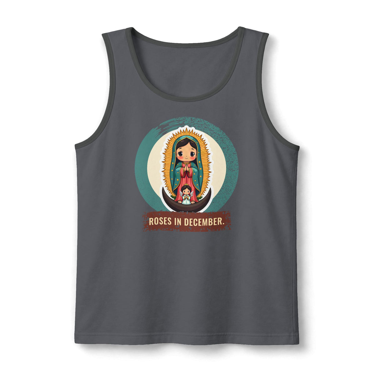 Our Lady of Guadalupe: Empress of the Americas — Unisex Muscle Tank