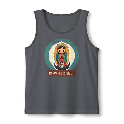 Our Lady of Guadalupe: Empress of the Americas — Unisex Muscle Tank
