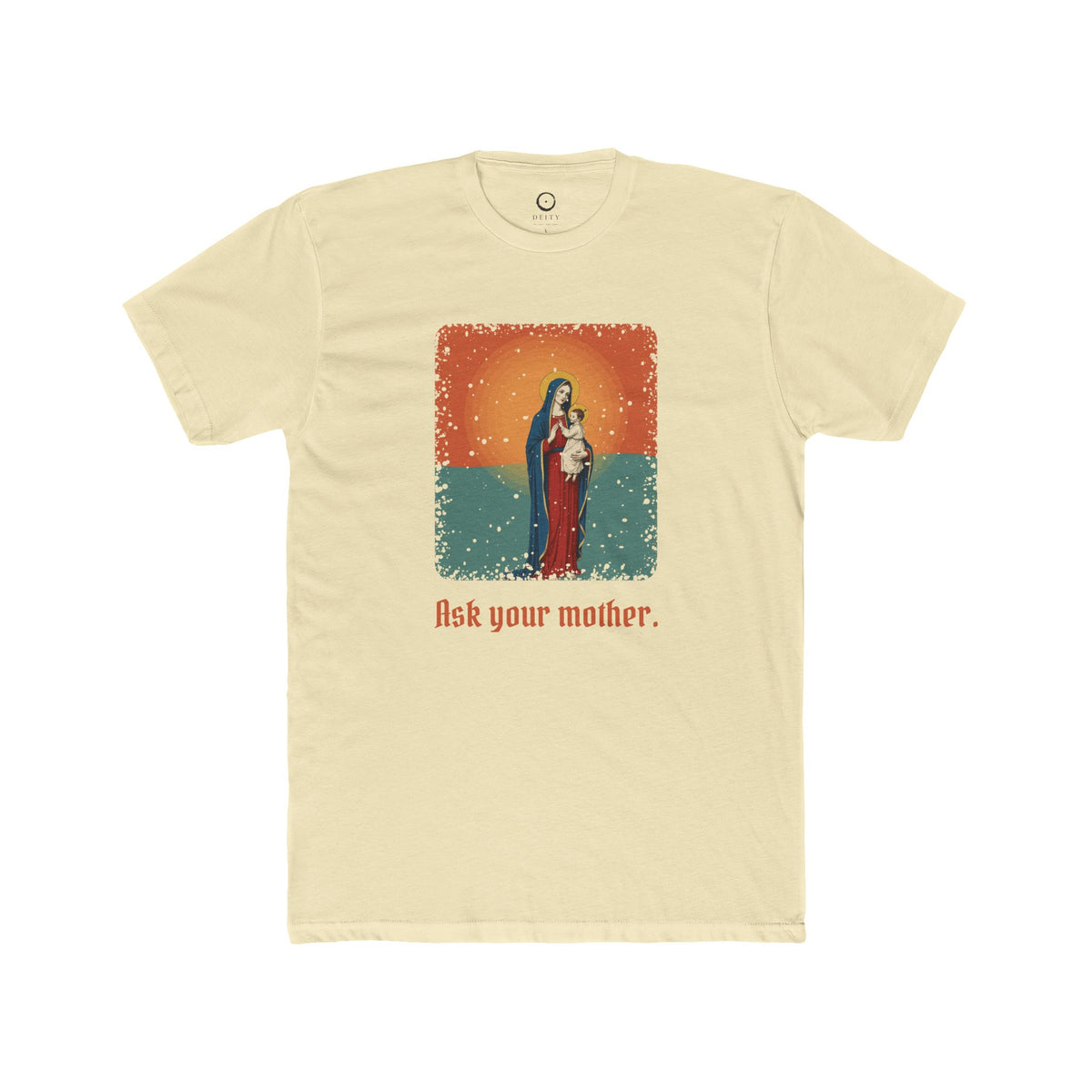 The Virgin Mary: Seat of Wisdom — Unisex T-Shirt