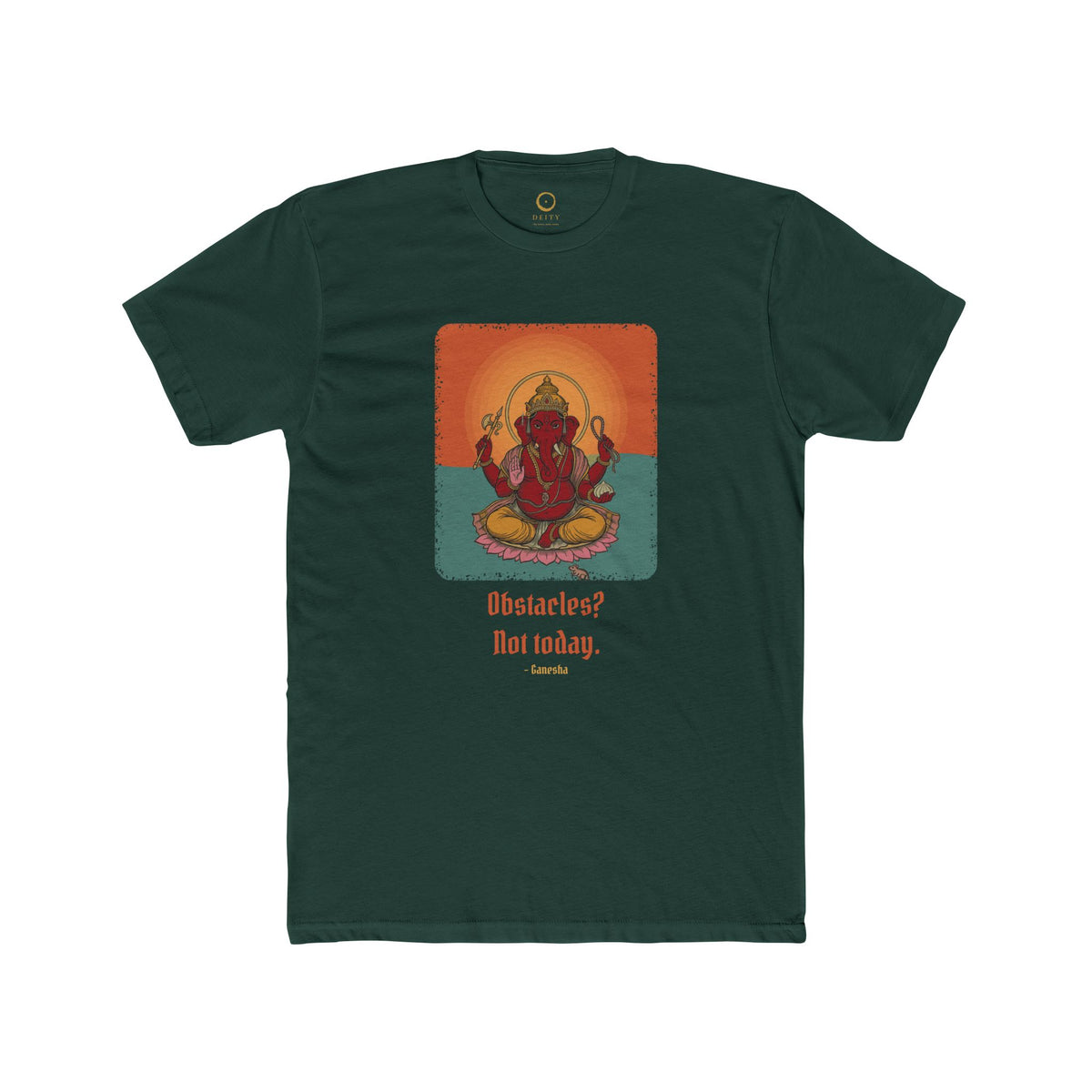 Ganesha · “First things first.” — Unisex T-Shirt