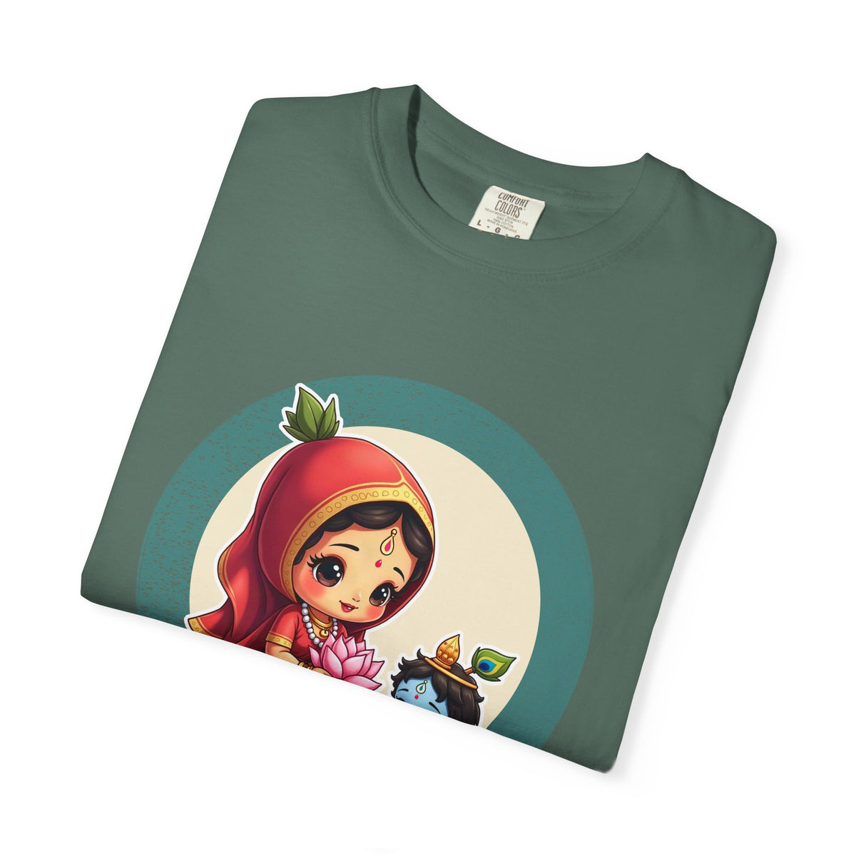 Radha · “Her name comes first.” — Garment-Dyed T-Shirt