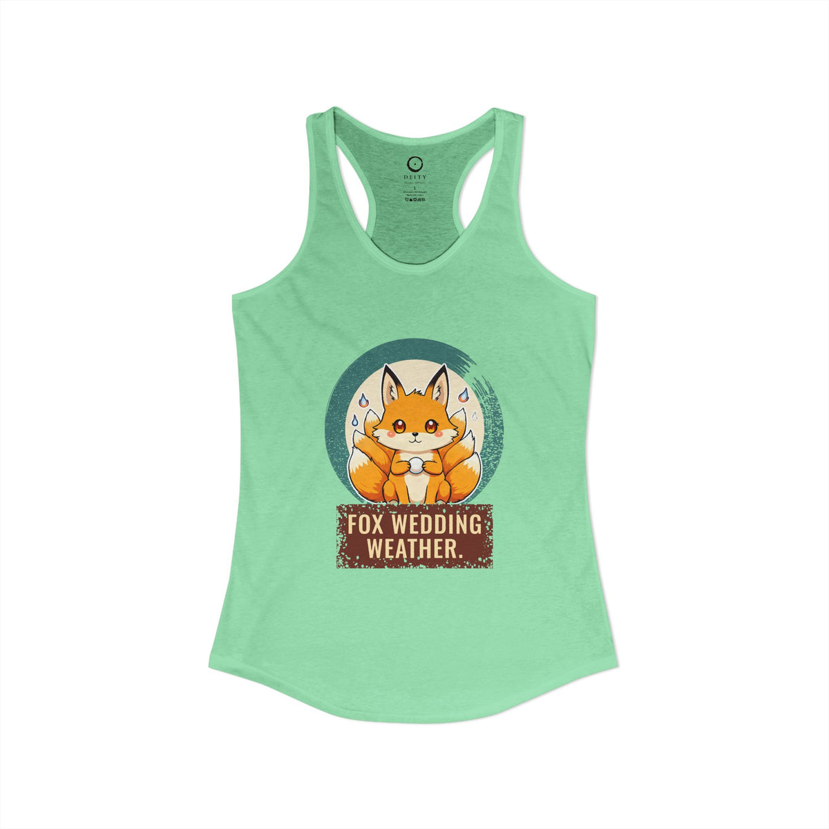Kitsune: Messenger of Inari — Women's Racerback Tank