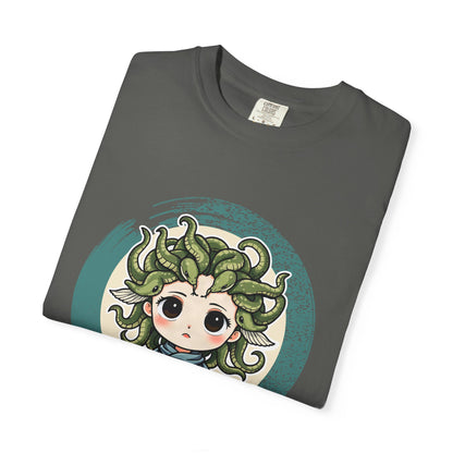 Medusa · “Look again.” — Garment-Dyed T-Shirt