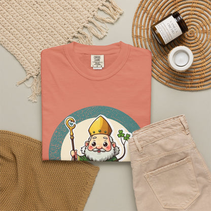 St Patrick · “He came back anyway.” — Garment-Dyed T-Shirt