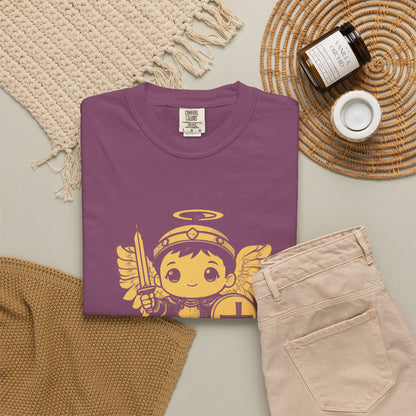 St Michael the Archangel: Prince of the Heavenly Host — Garment-Dyed One-Ink Tee