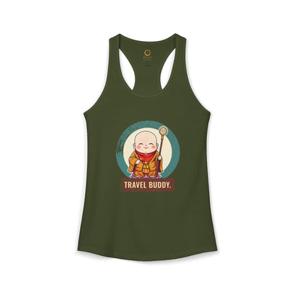 Jizō: Keeper of the Great Vow — Women's Racerback Tank