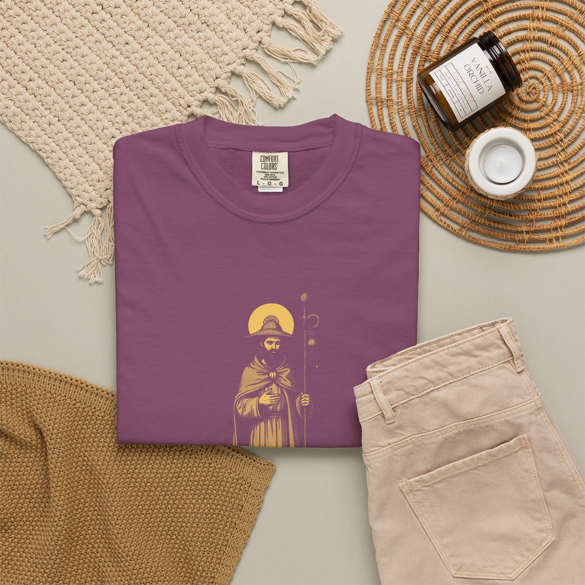 St James the Greater · “Are we there yet?” — Garment-Dyed One-Ink Tee