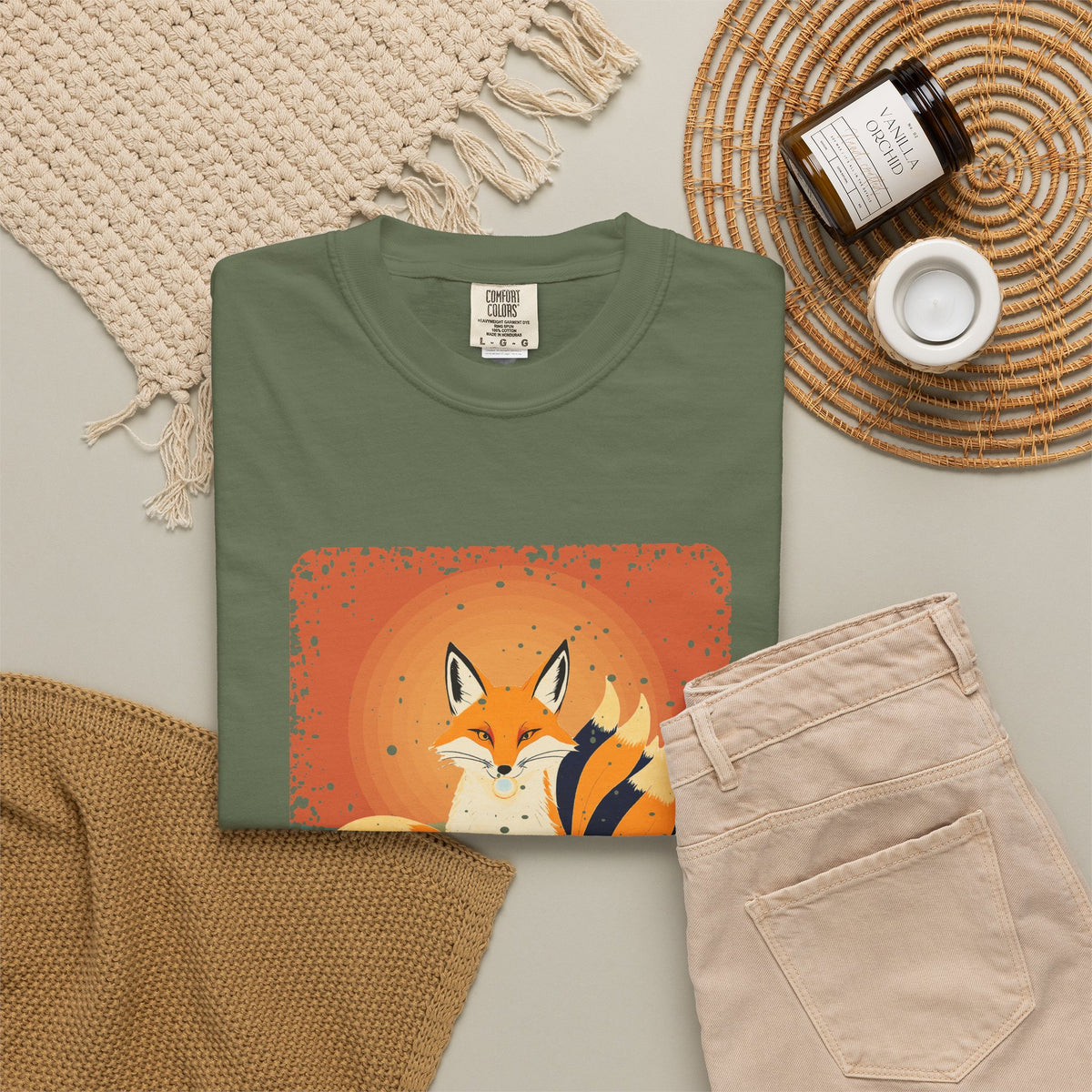 Kitsune: Keeper of the Star Ball — Garment-Dyed T-Shirt