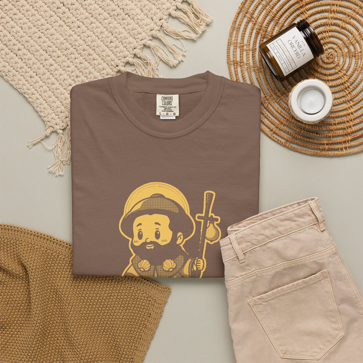 St James the Greater · “Are we there yet?” — Garment-Dyed One-Ink Tee