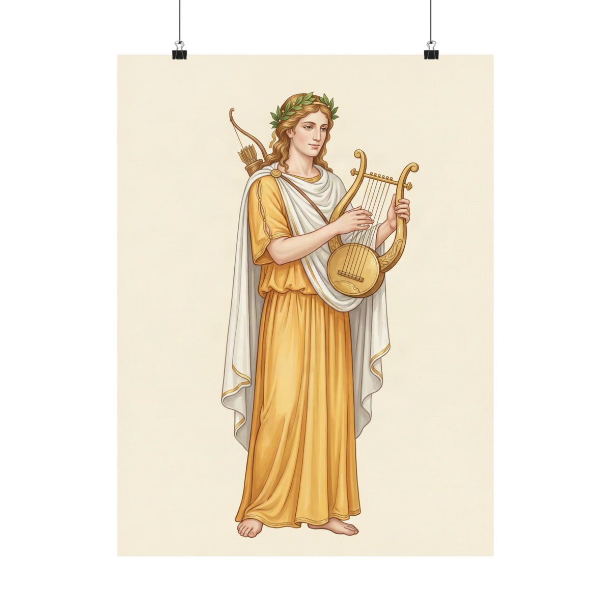 Apollo: Leader of the Muses — Art Print