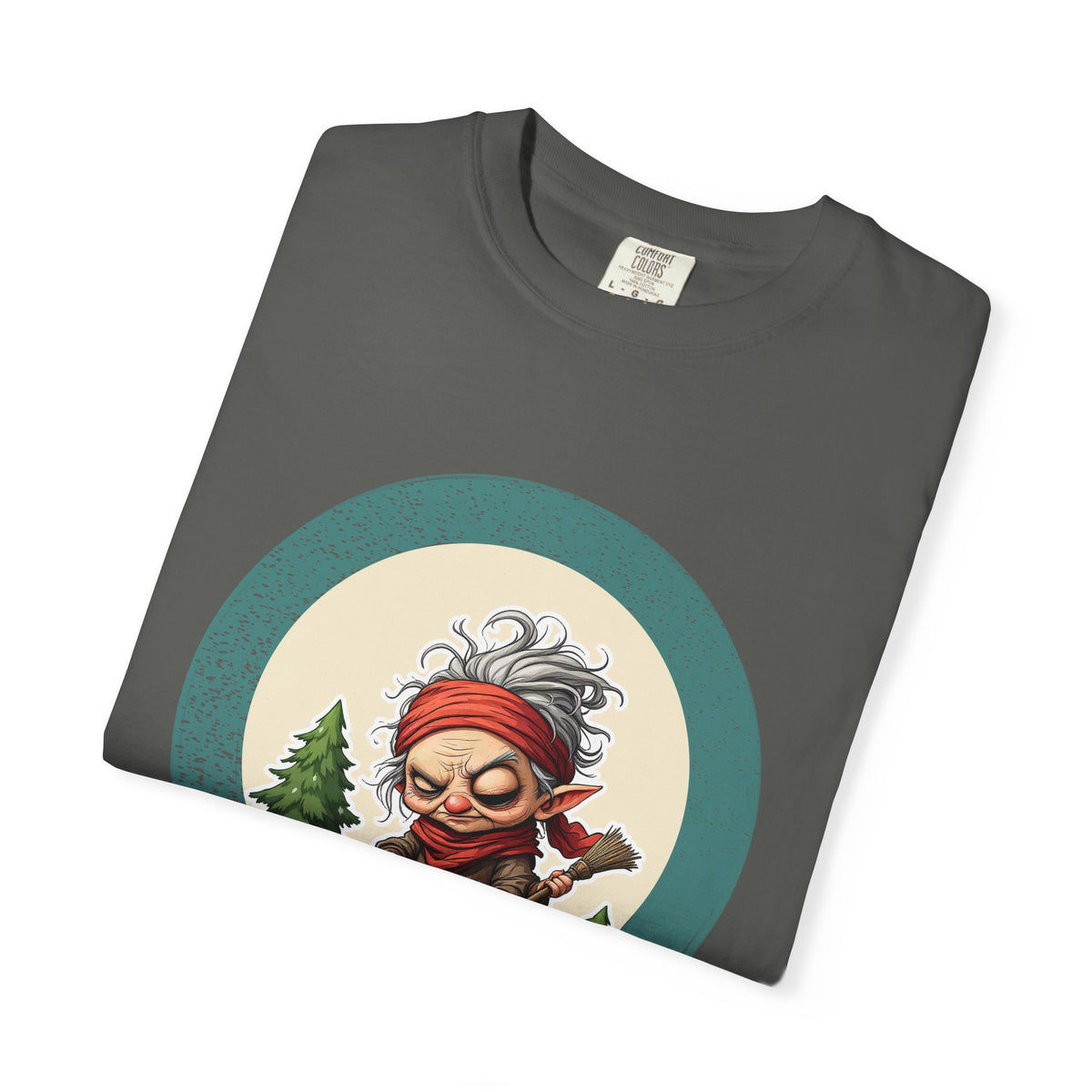 Baba Yaga: Grandmother Witch — Garment-Dyed T-Shirt