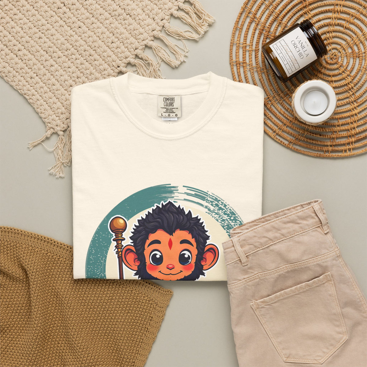 Hanuman · “Brought the whole mountain.” — Garment-Dyed T-Shirt