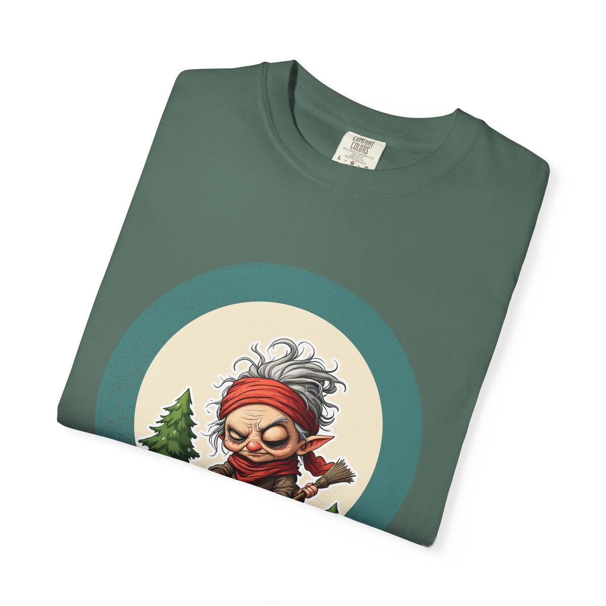 Baba Yaga: Grandmother Witch — Garment-Dyed T-Shirt