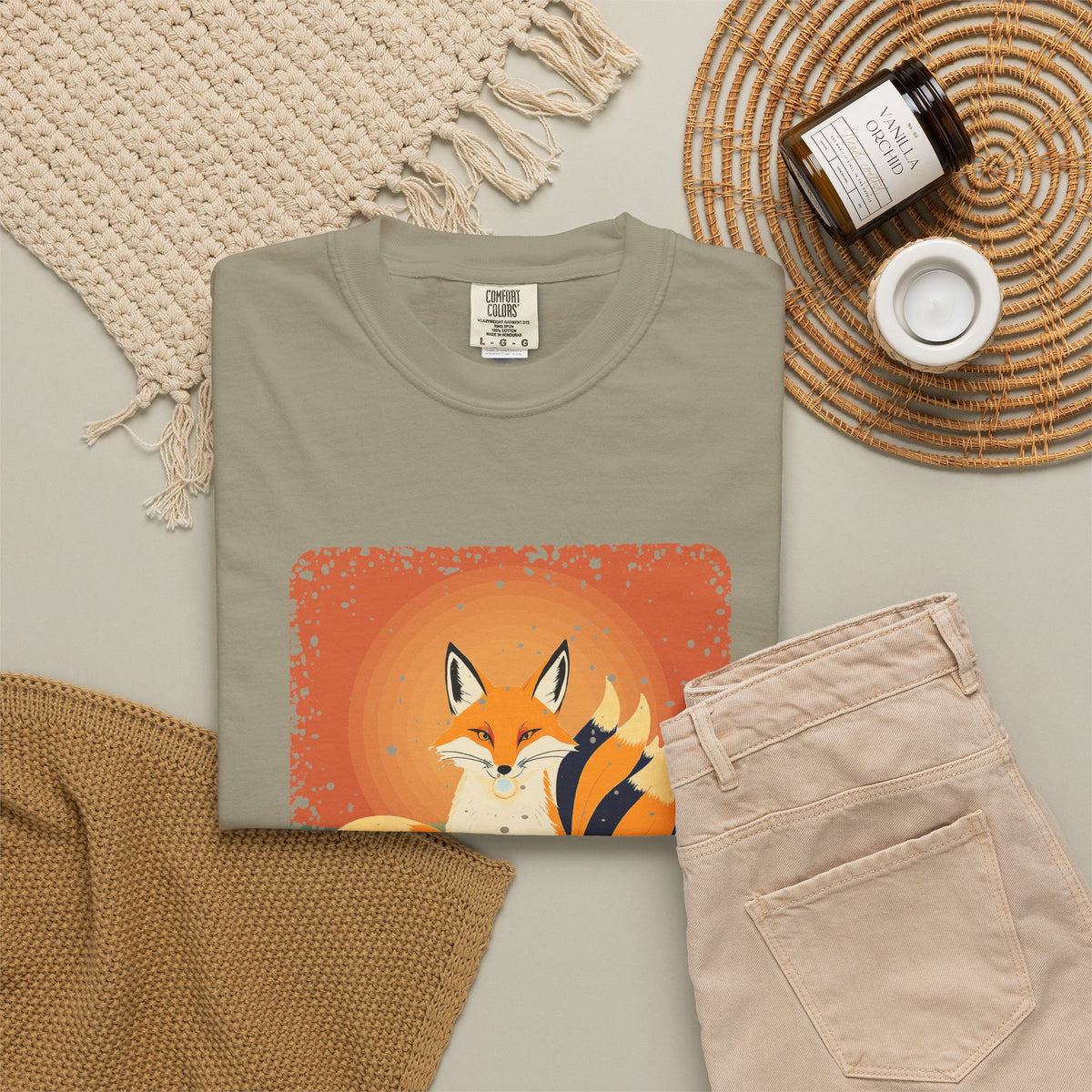 Kitsune: Keeper of the Star Ball — Garment-Dyed T-Shirt