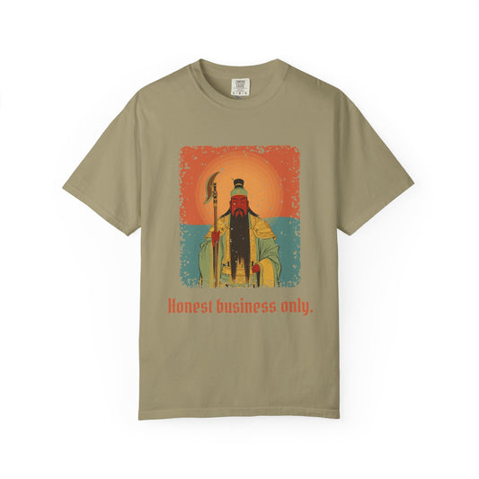 Guan Gong: Guardian of the Temple — Garment-Dyed T-Shirt
