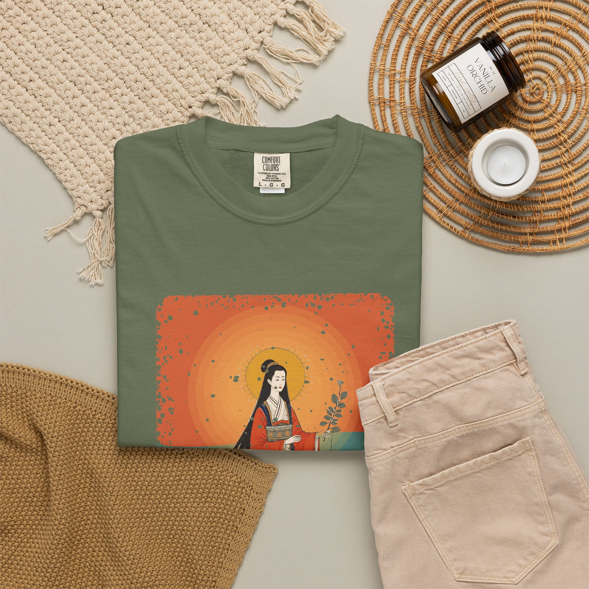 Amaterasu · “Came out of the cave for this.” — Garment-Dyed T-Shirt