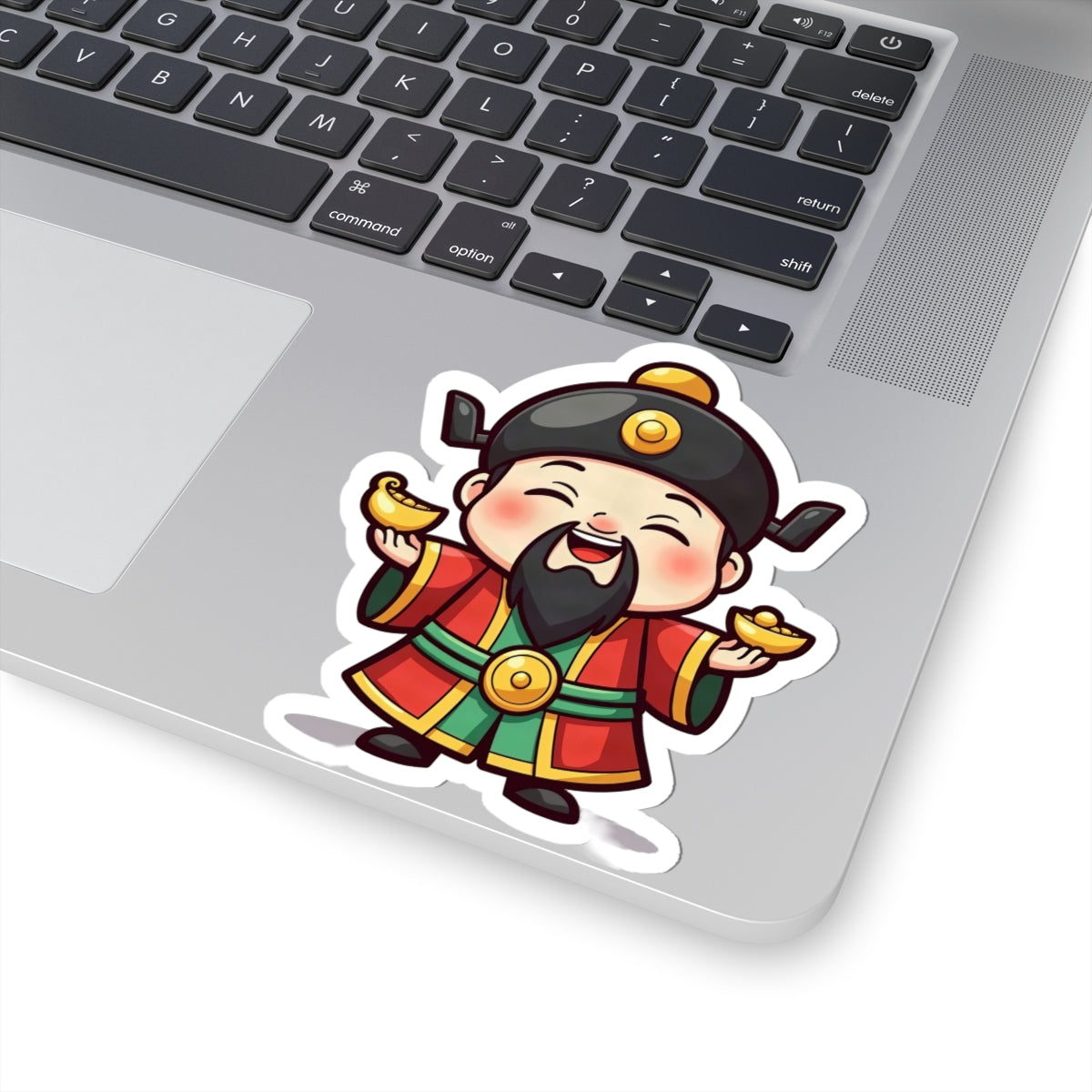 Caishen: Inviting Wealth and Treasure — Sticker