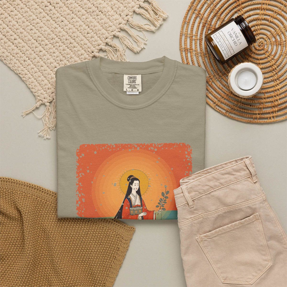 Amaterasu · “Came out of the cave for this.” — Garment-Dyed T-Shirt