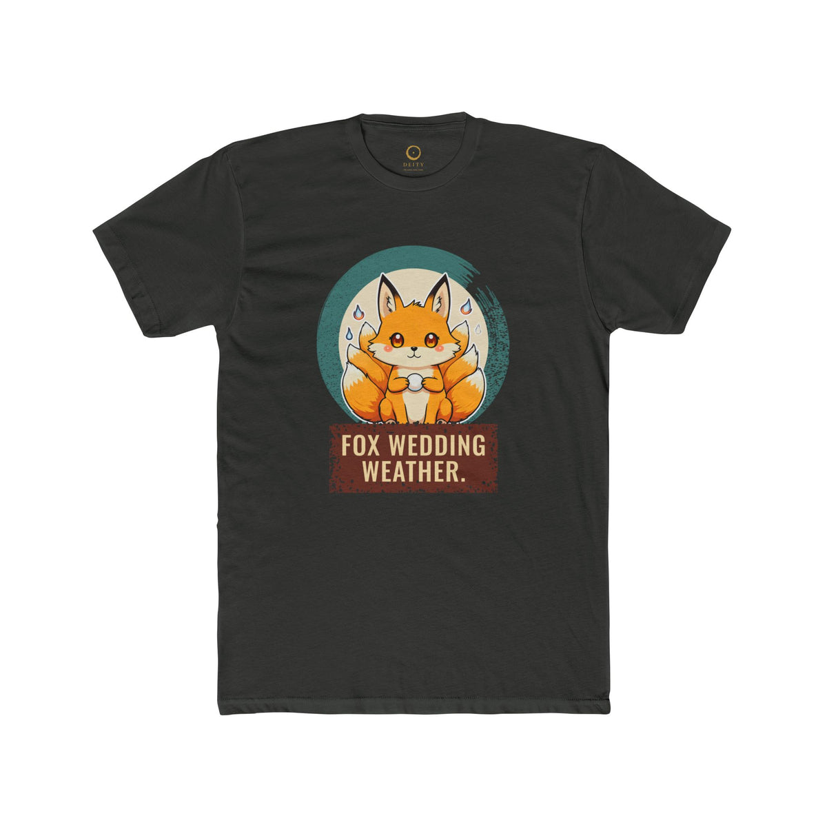 Kitsune · “Fox wedding weather.” — Unisex T-Shirt