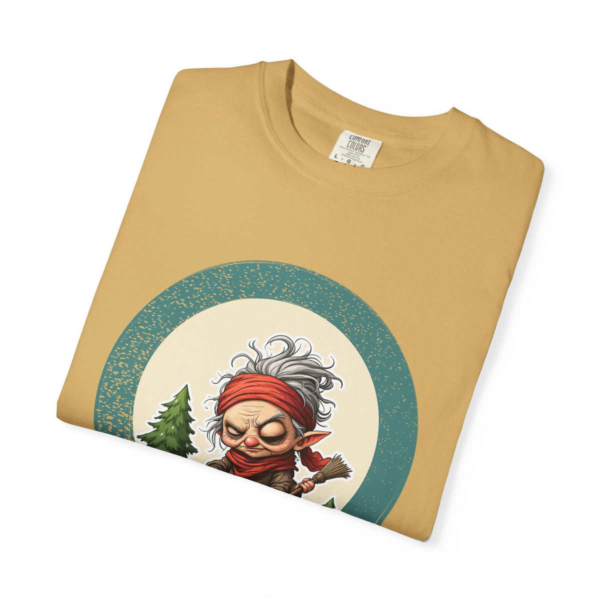 Baba Yaga: Grandmother Witch — Garment-Dyed T-Shirt