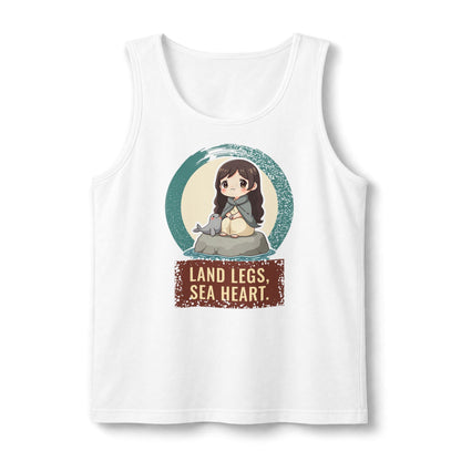 Selkie: Grey Selkie of Sule Skerry — Unisex Muscle Tank