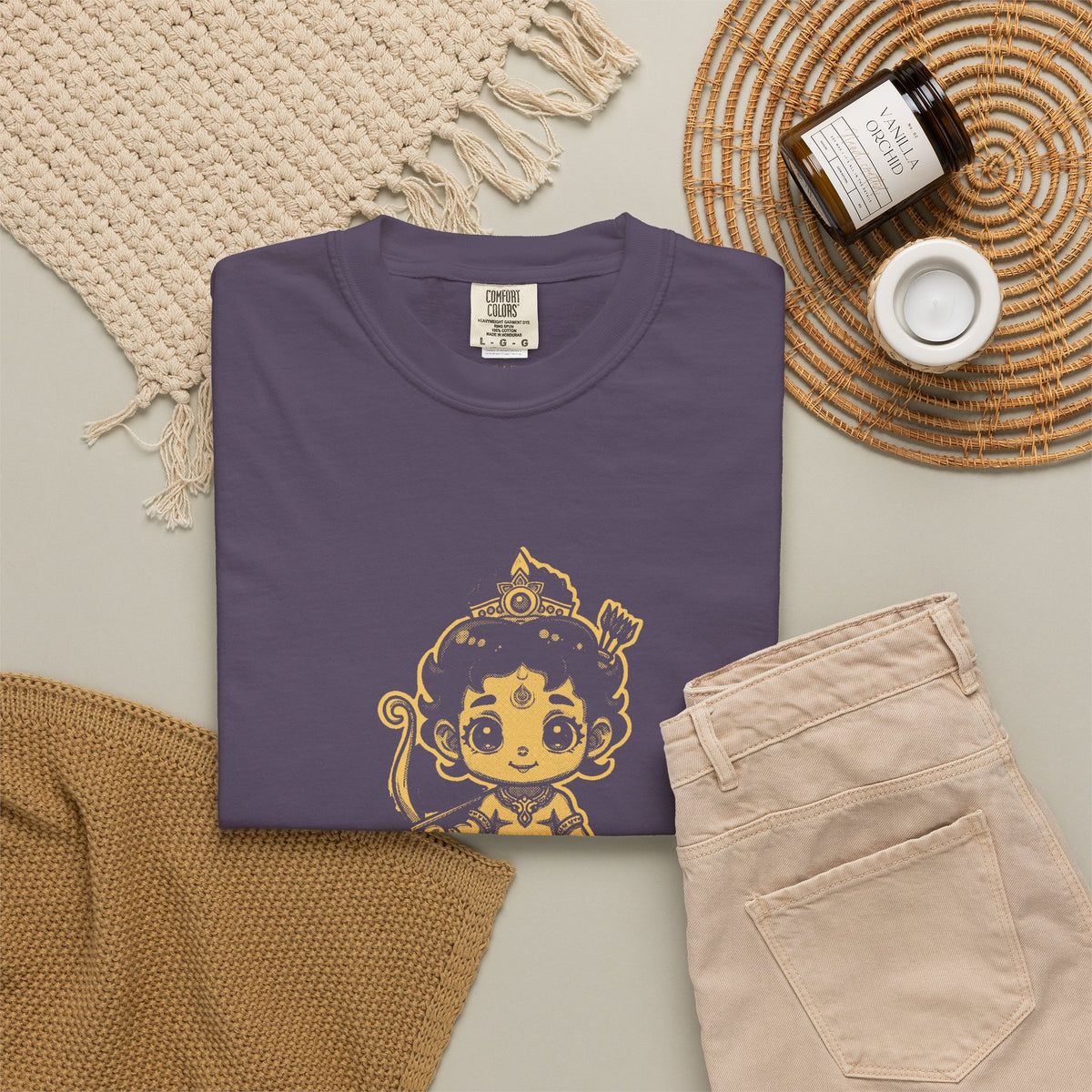 Rama: Kodanda Rama — Garment-Dyed One-Ink Tee