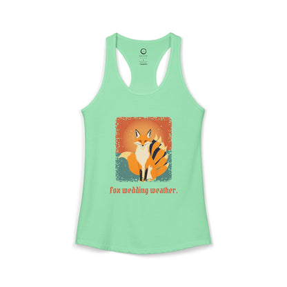 Kitsune: Keeper of the Star Ball — Women's Racerback Tank