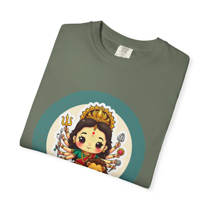 Durga · “Every god chipped in.” — Garment-Dyed T-Shirt