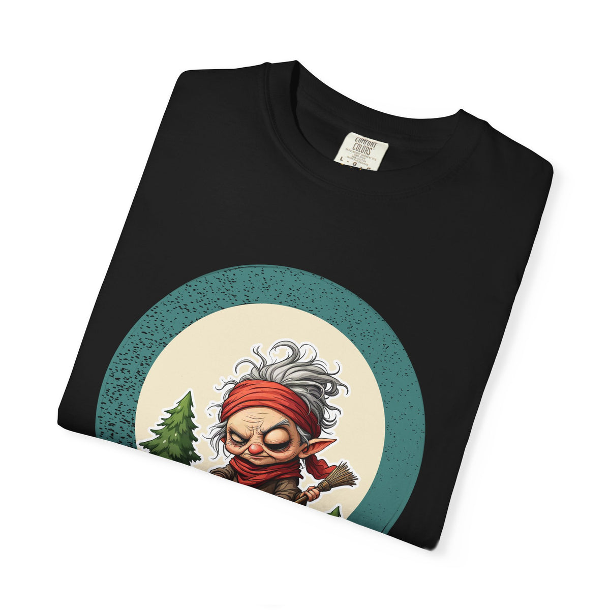 Baba Yaga: Grandmother Witch — Garment-Dyed T-Shirt