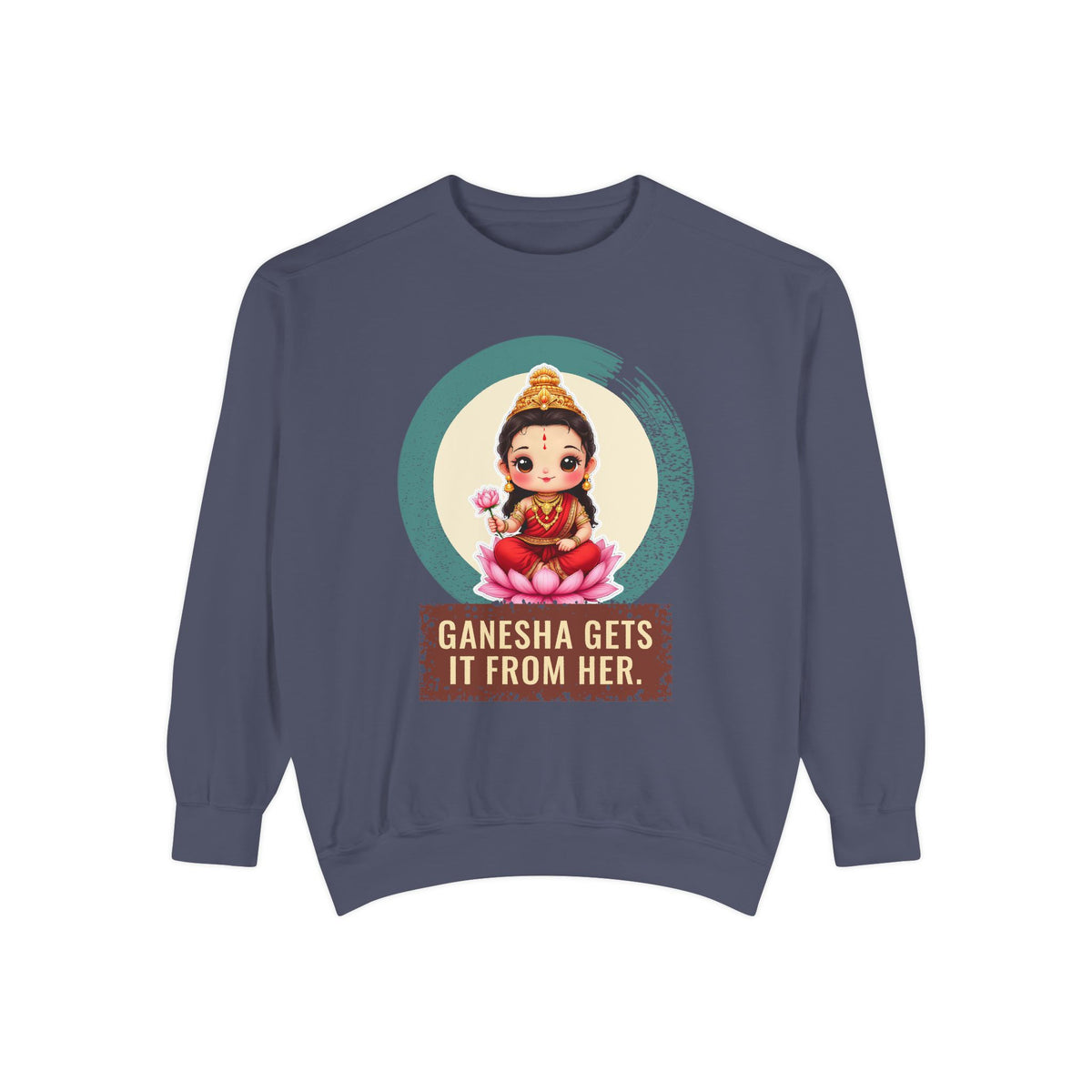 Parvati: Gauri, the Radiant One — Garment-Dyed Sweatshirt