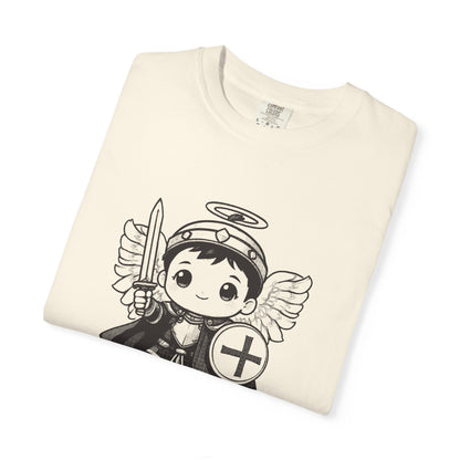 St Michael the Archangel: Prince of the Heavenly Host — Garment-Dyed One-Ink Tee