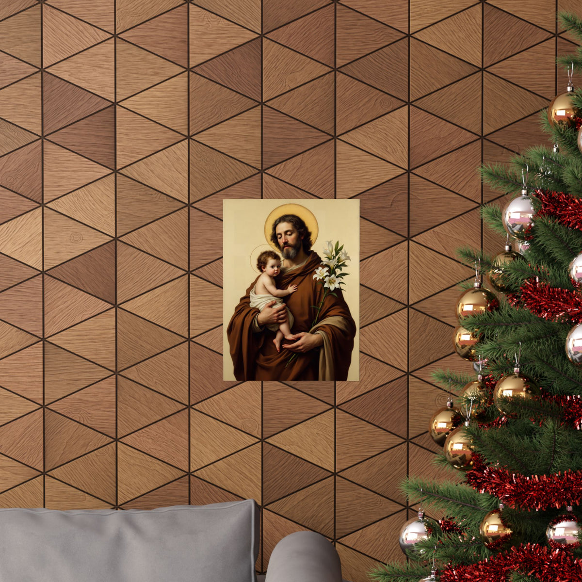 St Joseph: Guardian of the Redeemer — Art Print