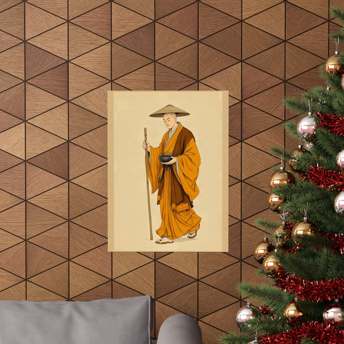 Kōbō Daishi: Great Teacher Who Spread the Dharma — Art Print