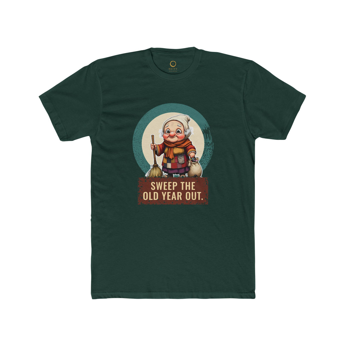 La Befana · “Sweep the old year out.” — Unisex T-Shirt
