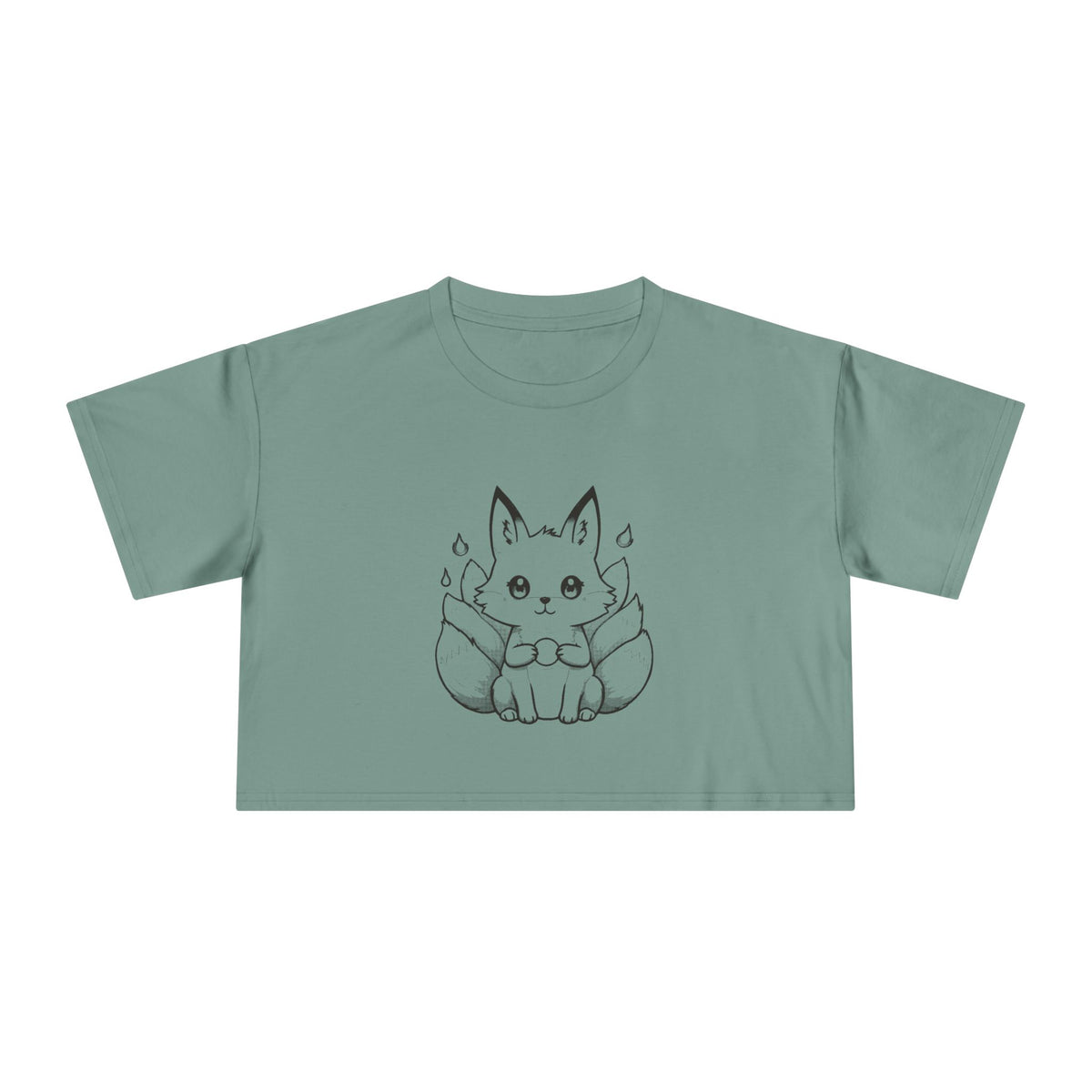Kitsune: Messenger of Inari — Women's Crop Tee