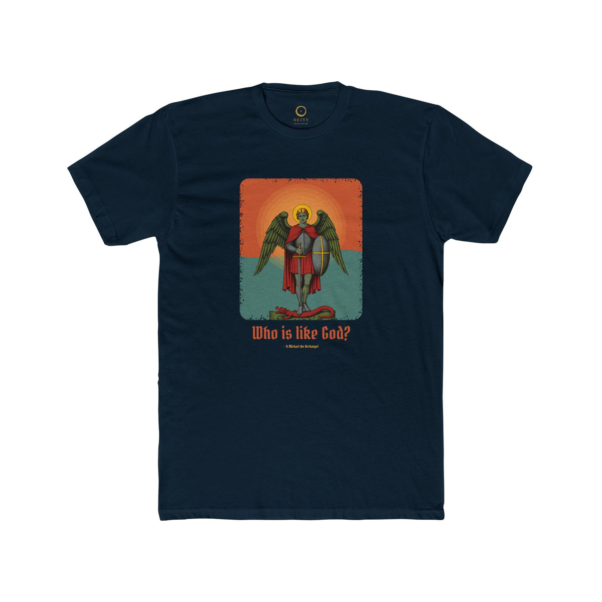St Michael the Archangel: Chief Commander of Heaven — Unisex T-Shirt