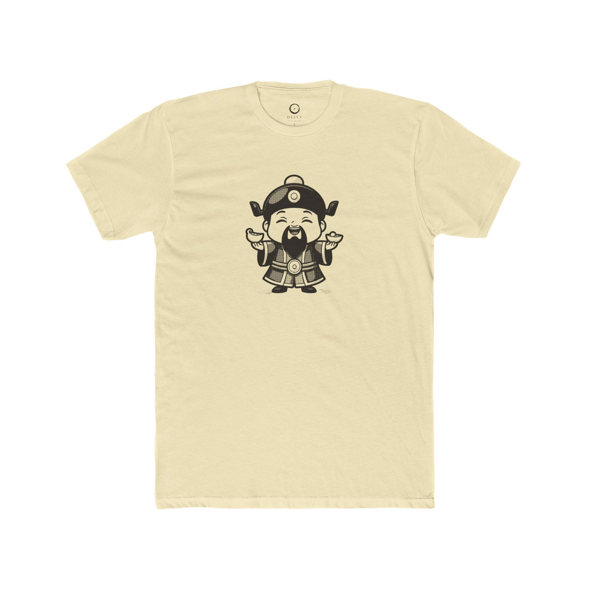 Caishen: Inviting Wealth and Treasure — One-Ink T-Shirt