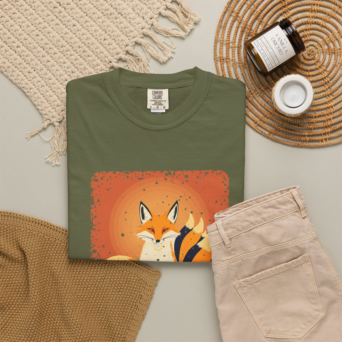 Kitsune: Keeper of the Star Ball — Garment-Dyed T-Shirt